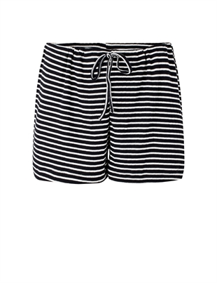 NPS - 101 Nova shorts stripes Black/ecru